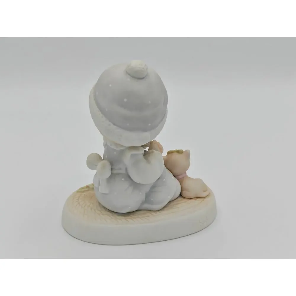Precious Moments Meowie Christmas Figurine 1988 Enesco 109800 Vintage Taiwan